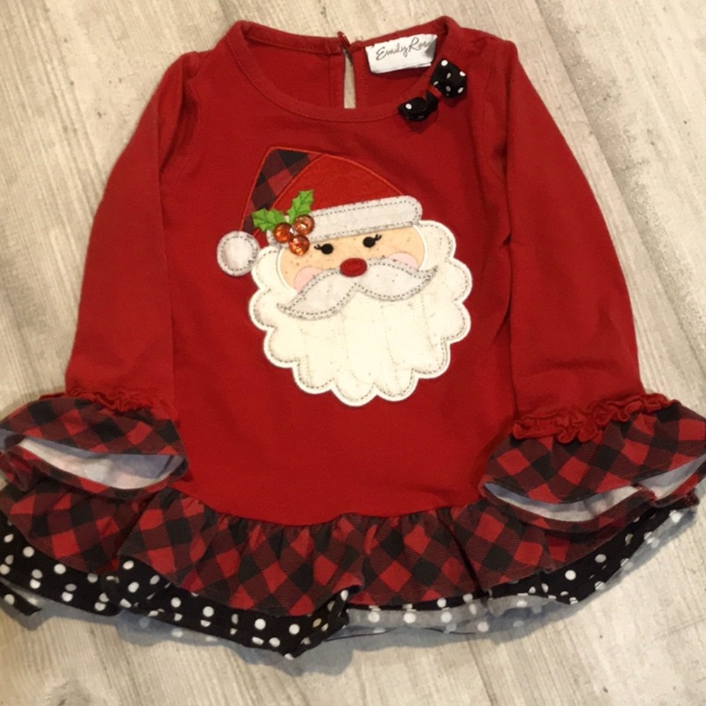 Emily Rose Santa Top 🎅